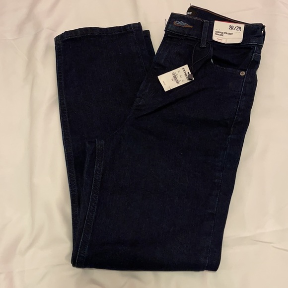 Cropped Straight High Rise Jeans - Picture 9 of 9